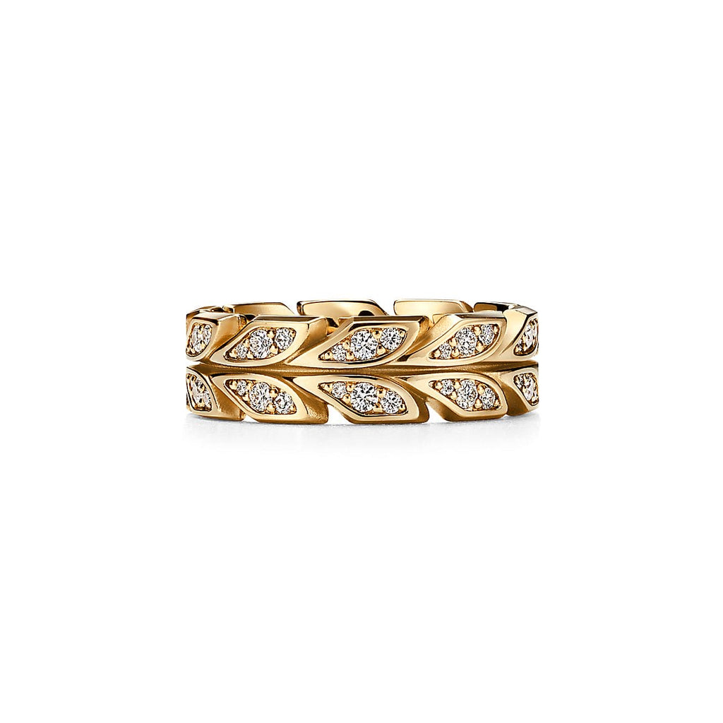Victoria Vine 18K Yellow Gold Ring
