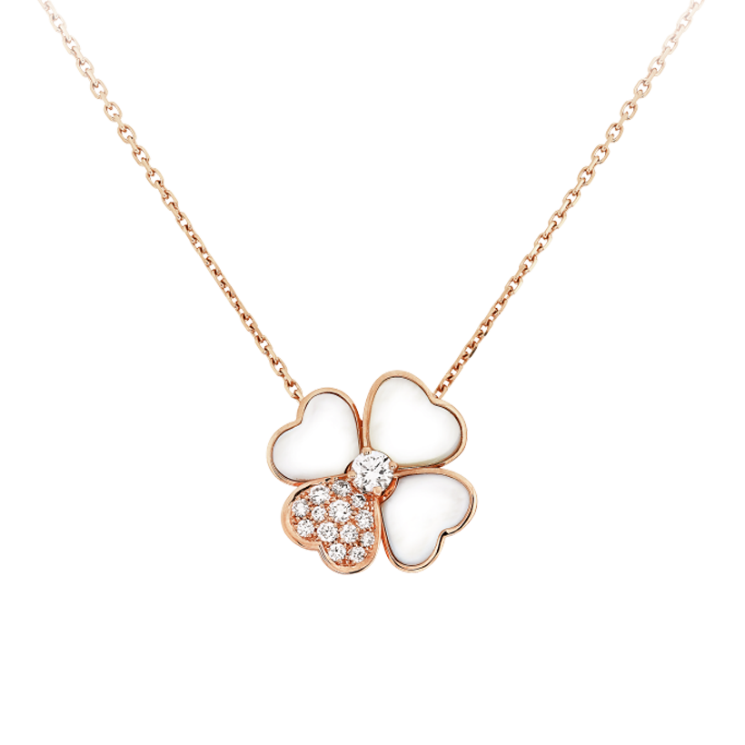 Cosmos Clip pendant 18K Gold Necklace