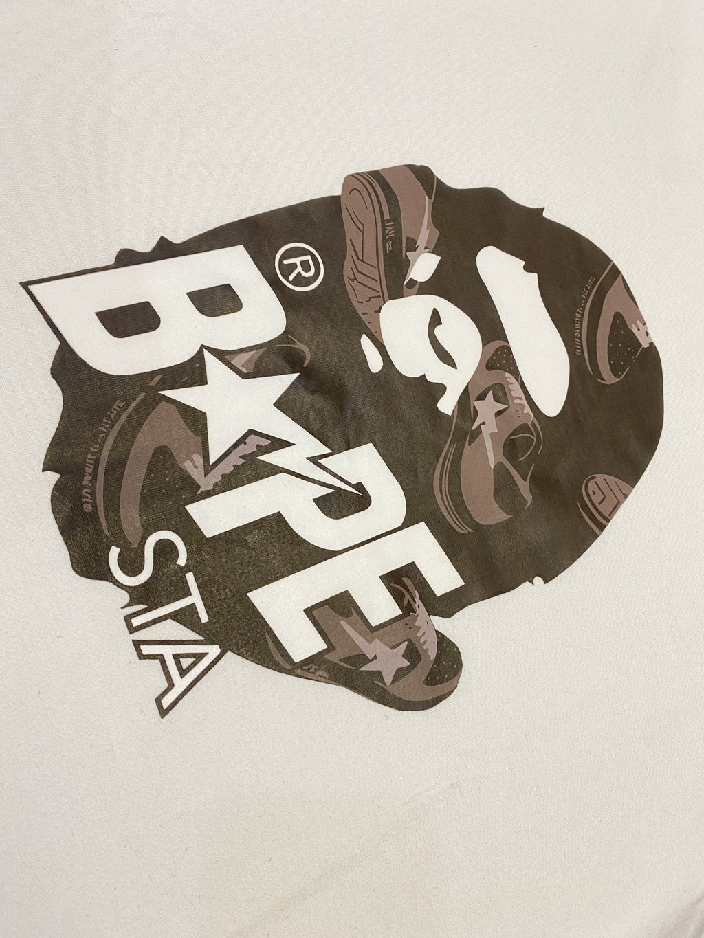 BAPE Front Graphic Short-Sleeve T-Shirt — detail