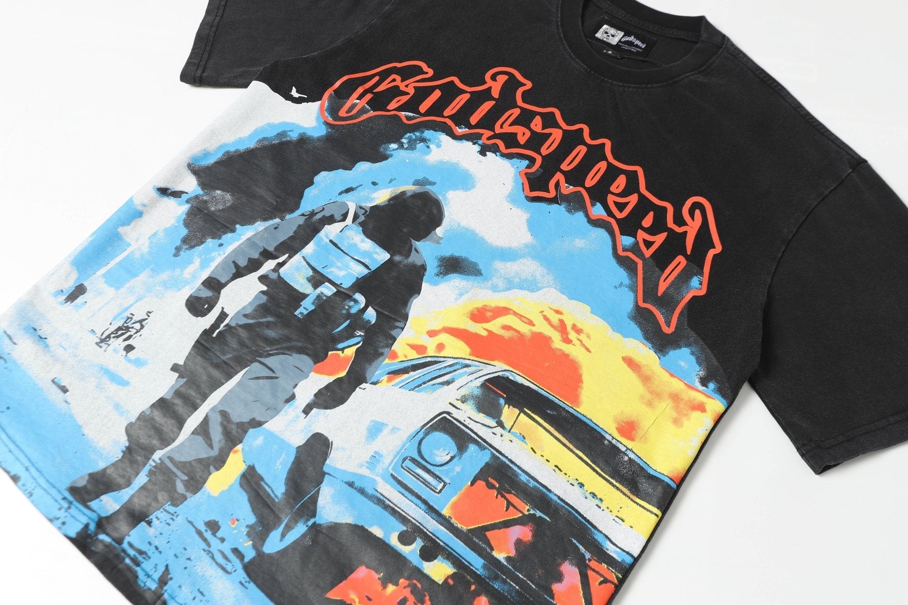 Godspeed Out Of Many One Graphic T-Shirt — detail