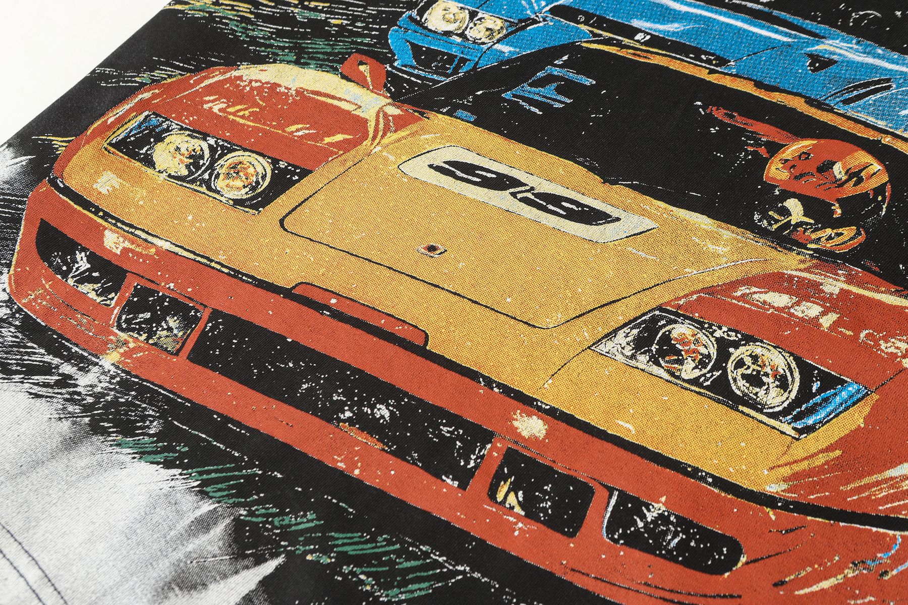 Godspeed Cup Series Racing Graphic T-Shirt — detail