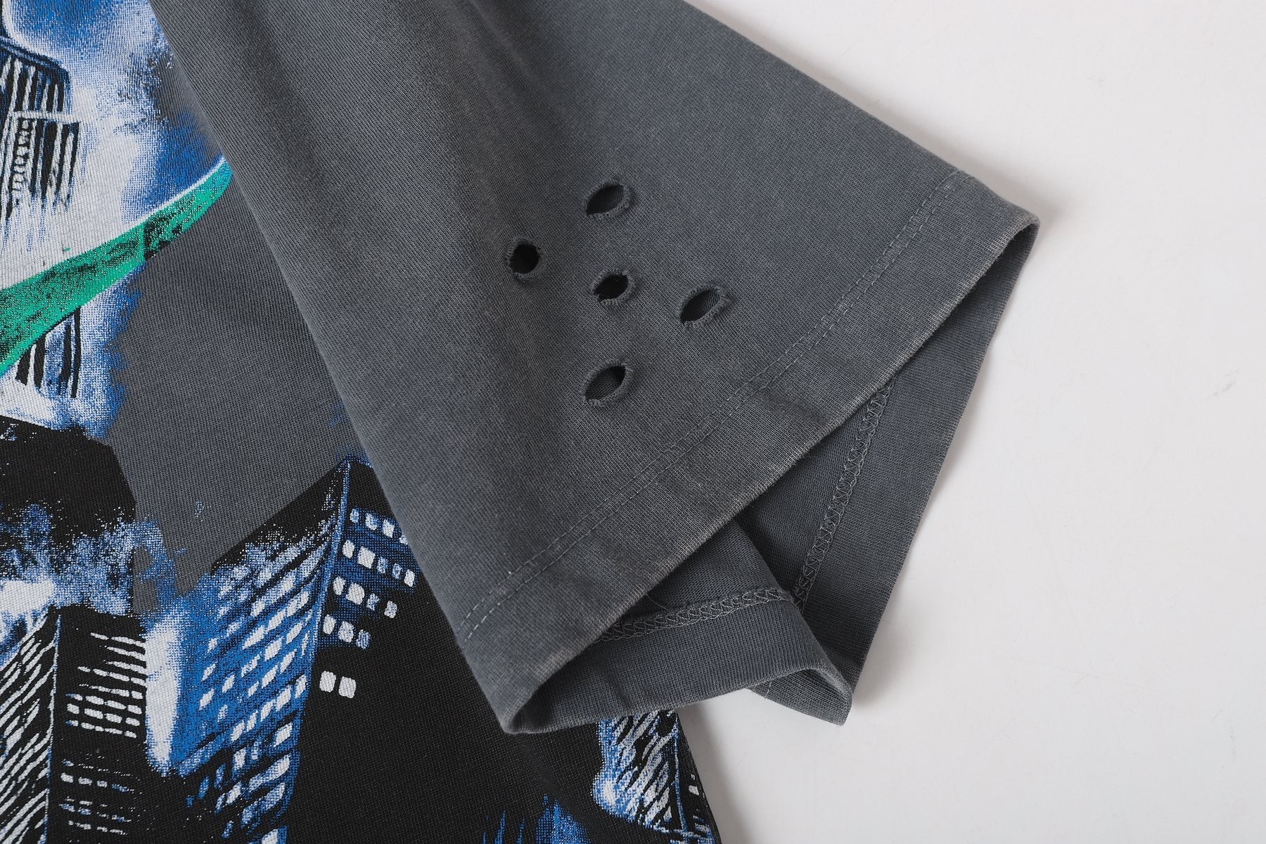 Godspeed Statue of Liberty Graphic T-Shirt — detail