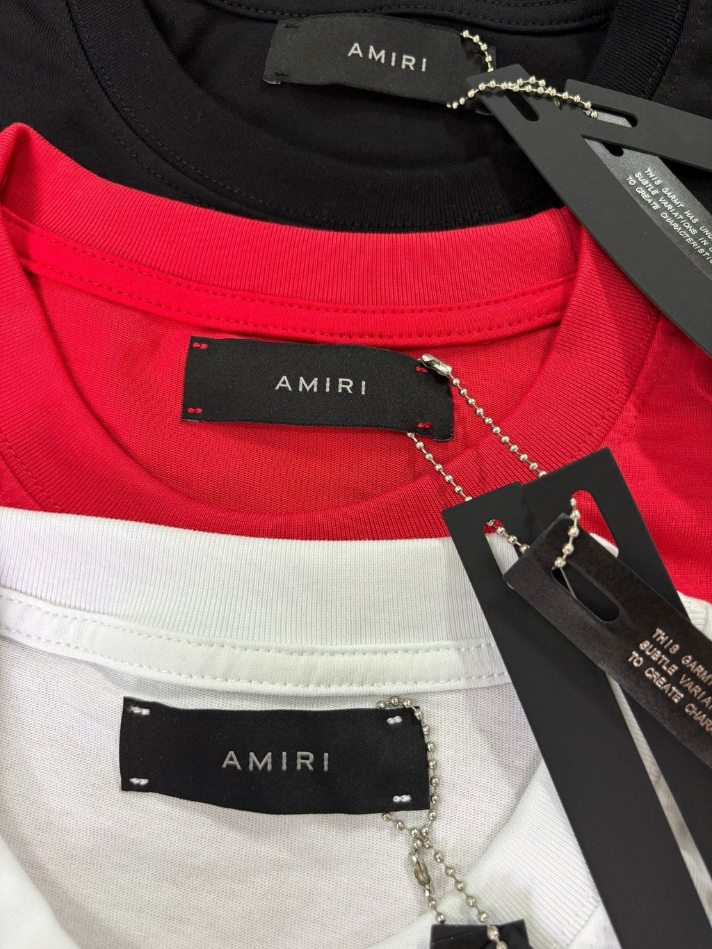 AMIRI Letter Graphic Short-Sleeve T-Shirt — hang_tag