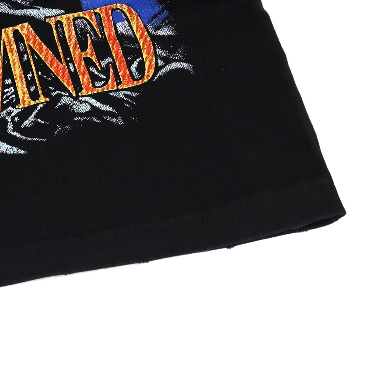 VALE USA Ride the Dragon Skeleton Graphic T-Shirt — detail