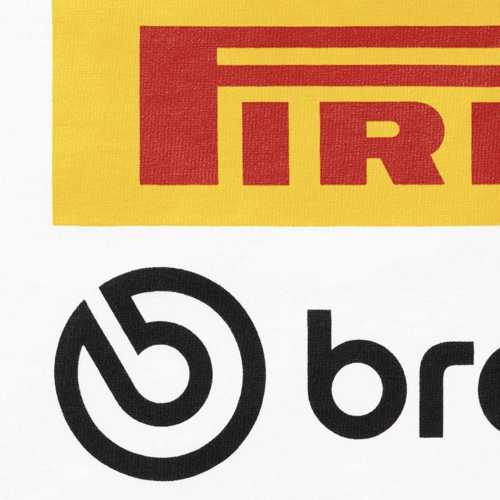 Supreme Ducati Sponsor Graphic Short-Sleeve T-Shirt — fabric_closeup