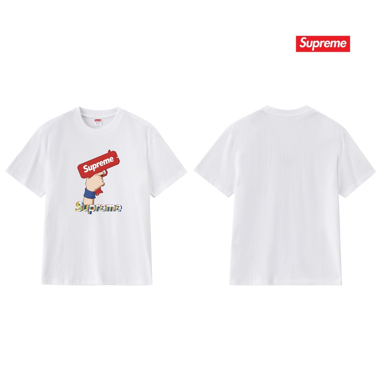 Supreme Front Graphic Short-Sleeve T-Shirt — back