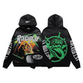Rough Play In Car Skull Graphic Hoodie — hero