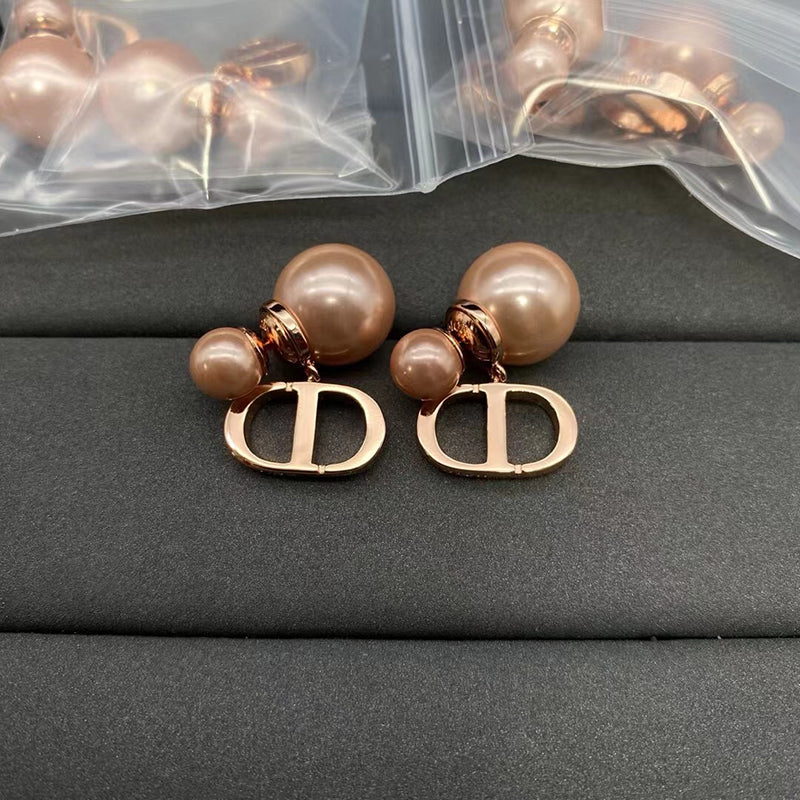 Dior Petit Pearl 18K Gold Earrings